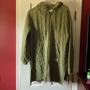 Passenger Quilted Zip Up Hoodie